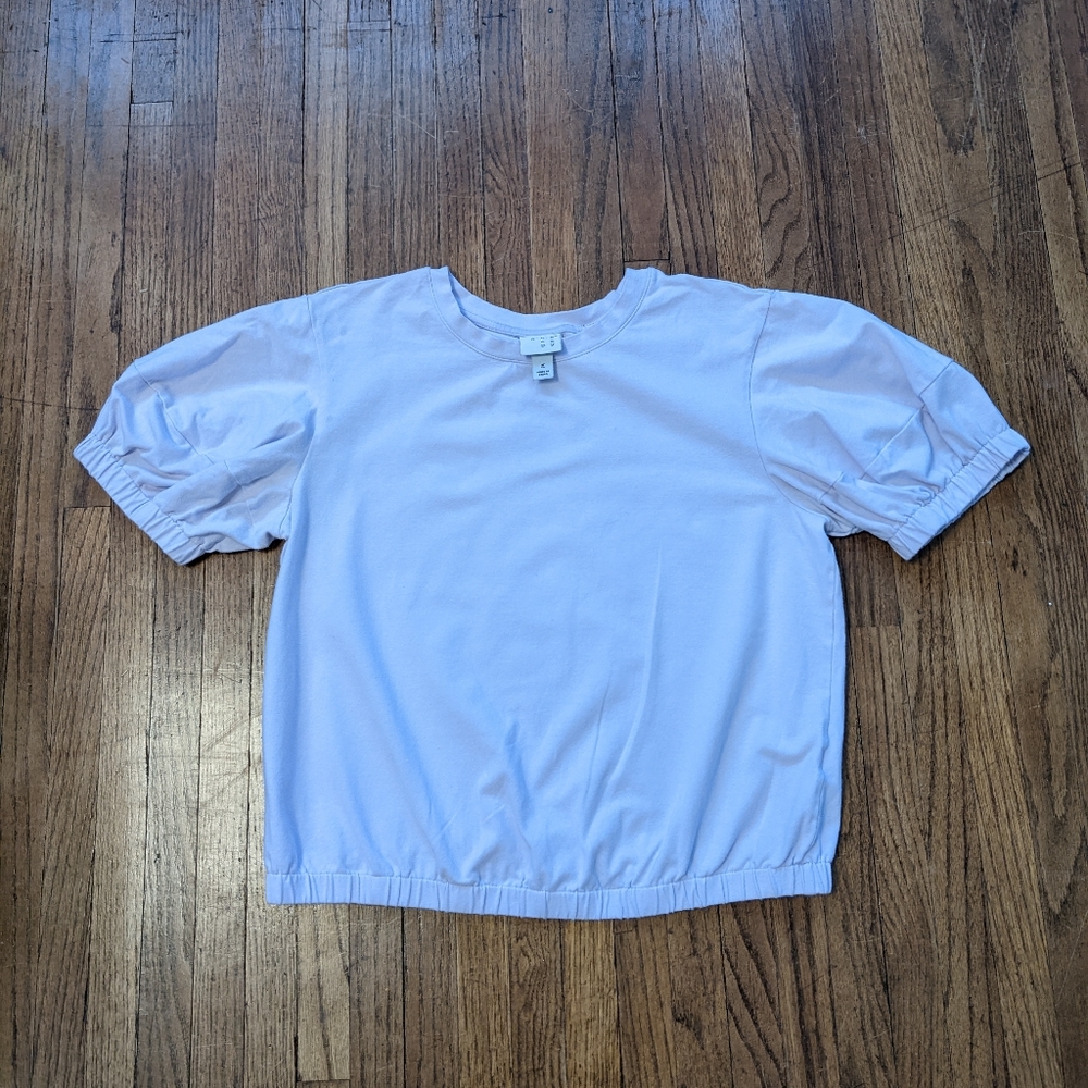 A.n.d. e w a y Periwinkle 🟣 Purple Puff sleeve Size M